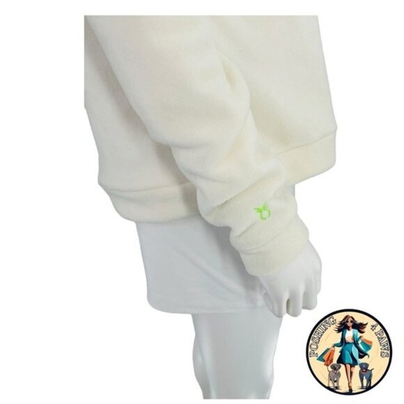 Dudley Stephens NEW Off White Park Slope Fleece Funnel Neck Pullover Size Small - Picture 5 of 10